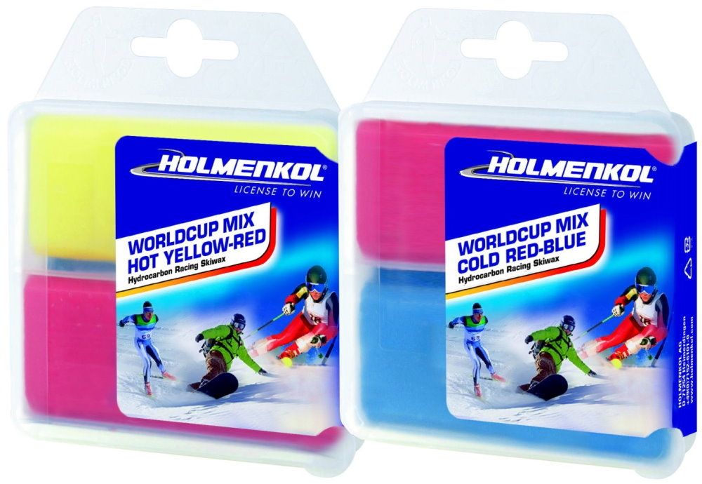 HOLMENKOL WorldCup Mix "YELLOW-RED-BLUE" - 2x70g