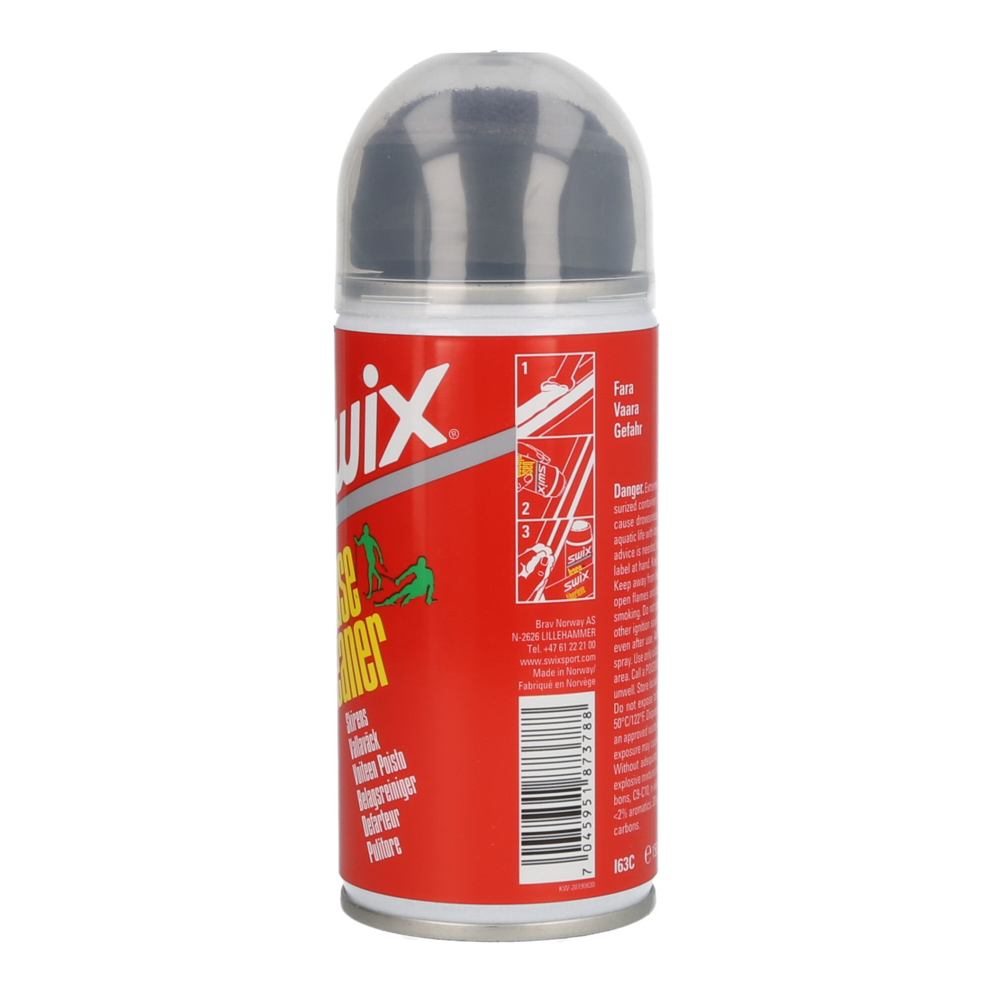 Swix Base Cleaner mit Applikator 150ml