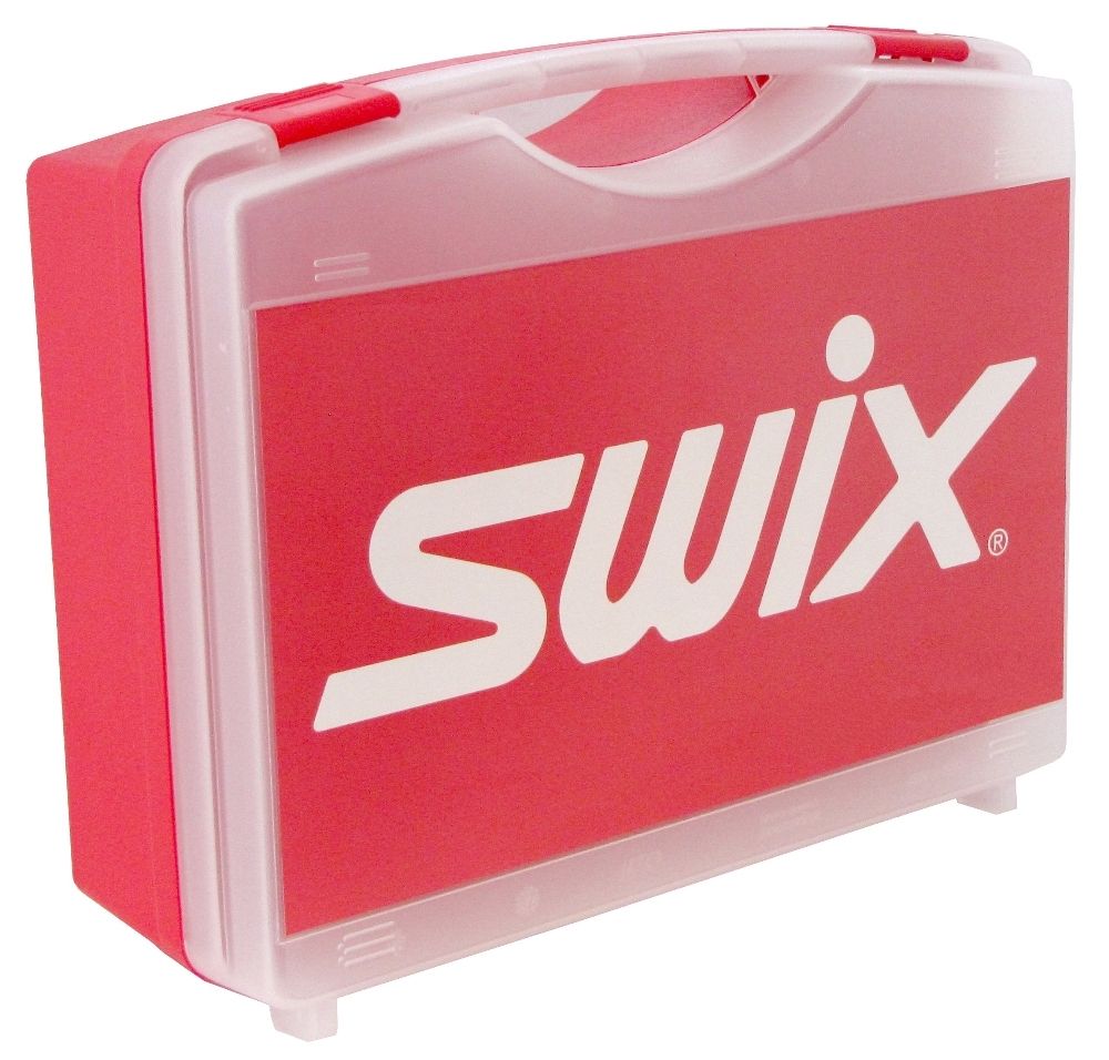 SWIX WaxSet-Box, rot/transparent