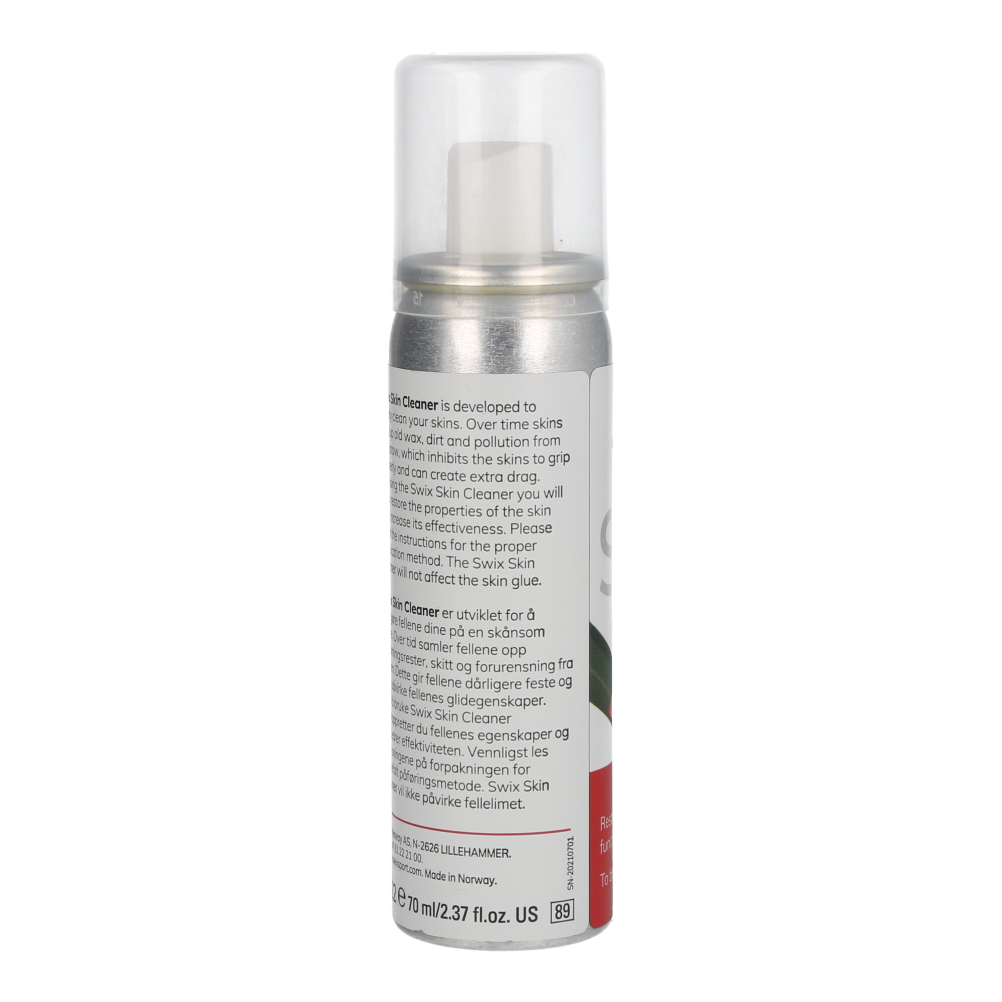 Swix Skin Cleaner, 70ml