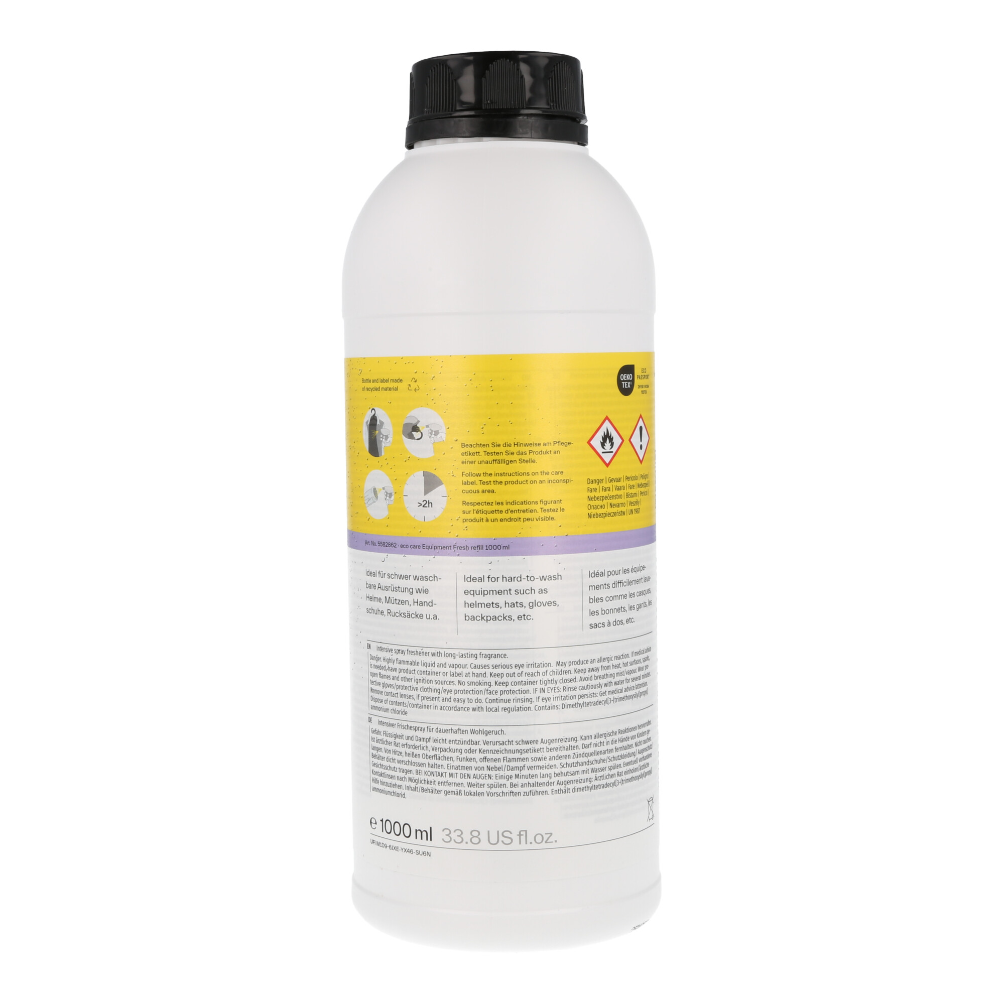 TOKO Eco Equipment Fresh 1L Refill für Frischespray für Helme Handschuhe Textilien Equipment
