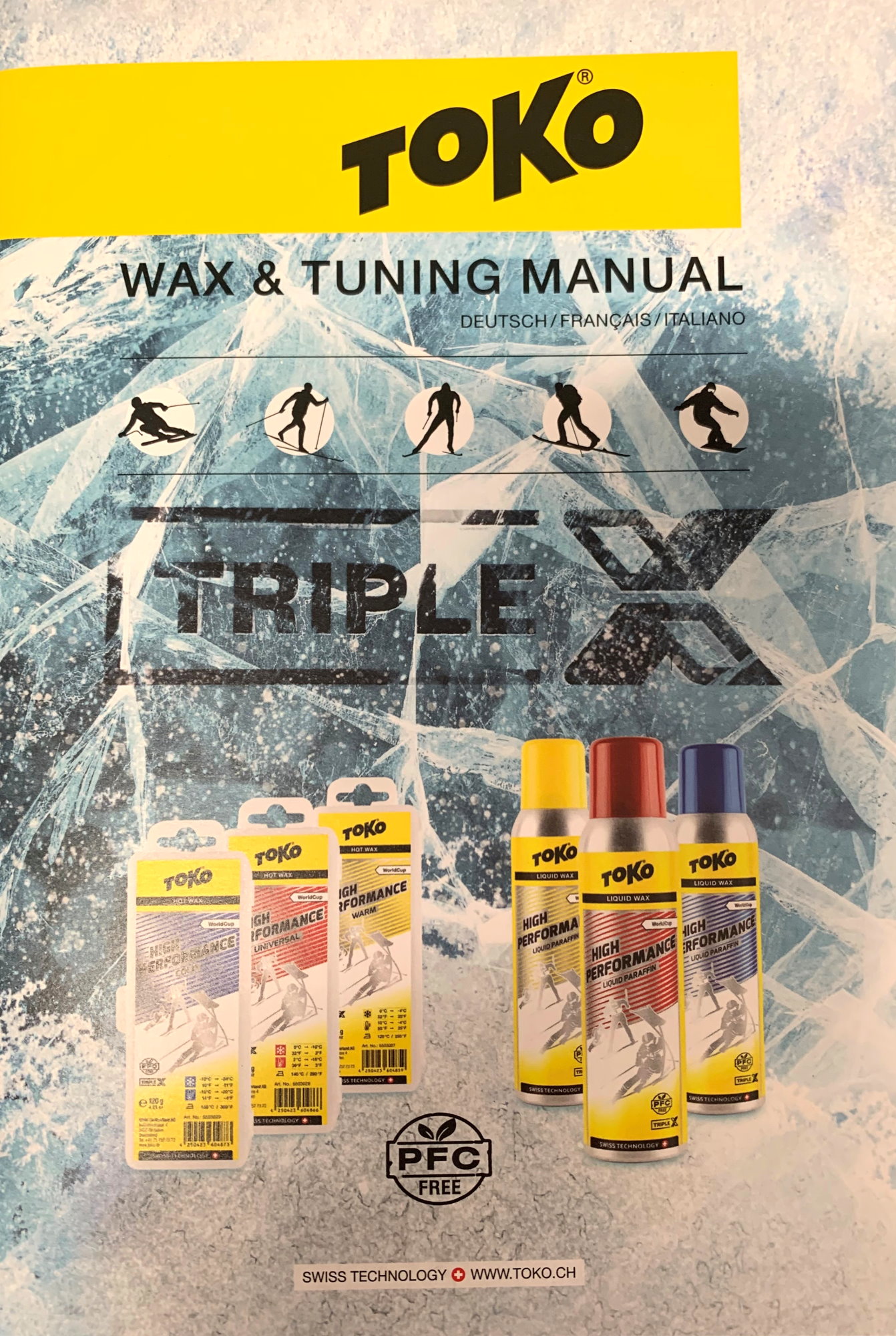 TOKO Wax Manual (Deutsch/Francais/Italiano)