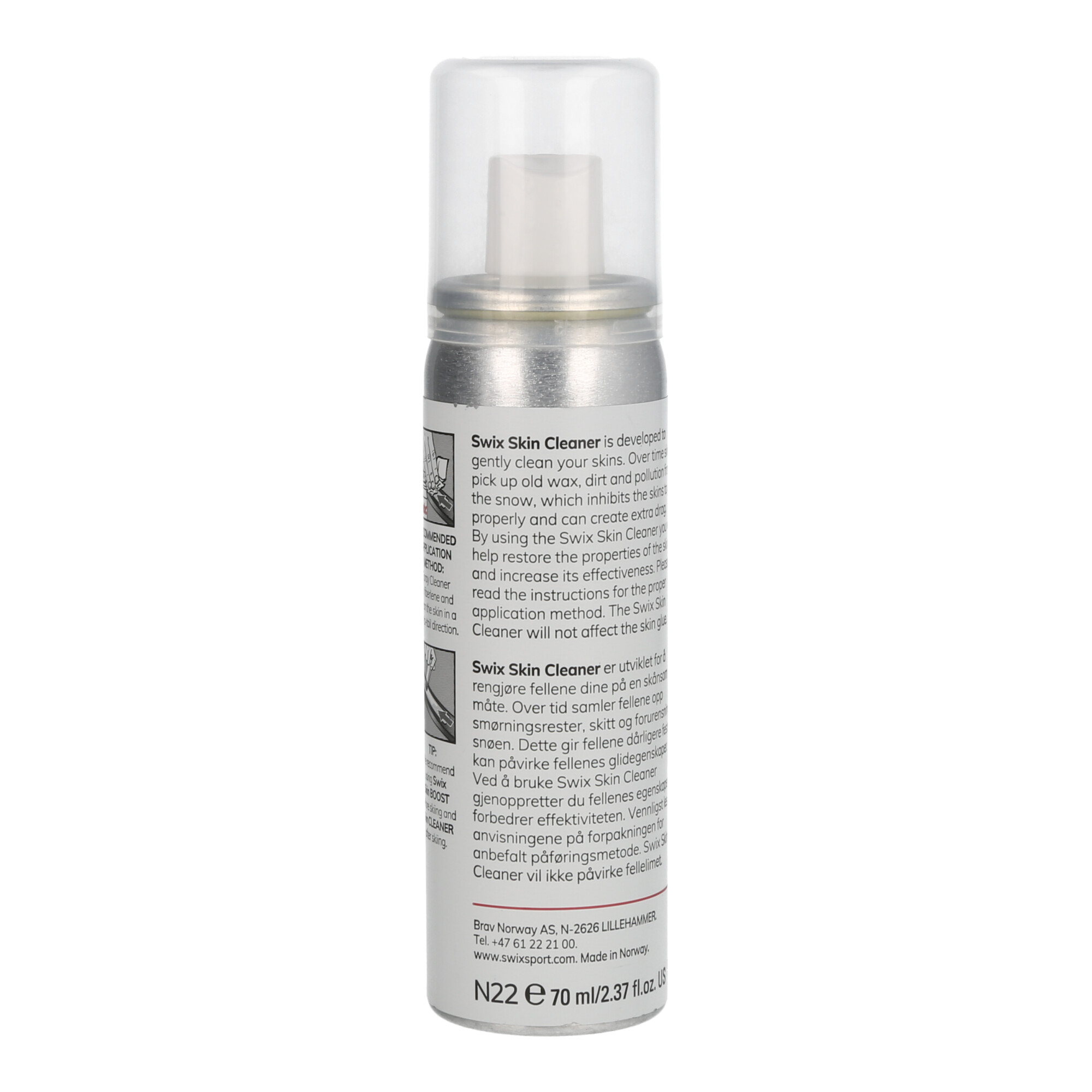 Swix Skin Cleaner, 70ml