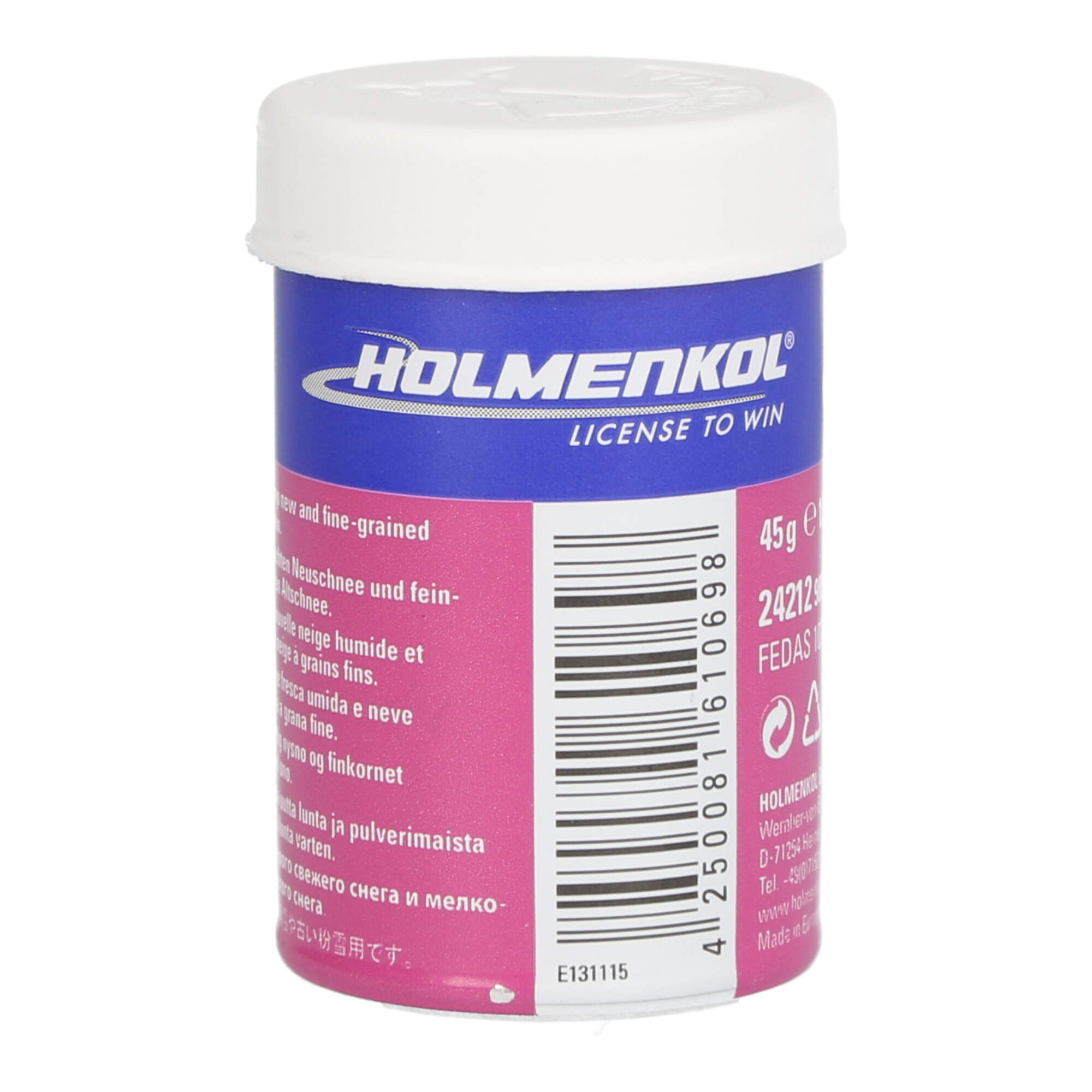 HOLMENKOL Grip Wax VIOLET SPEZIAL 0°C bis -2°C 45g