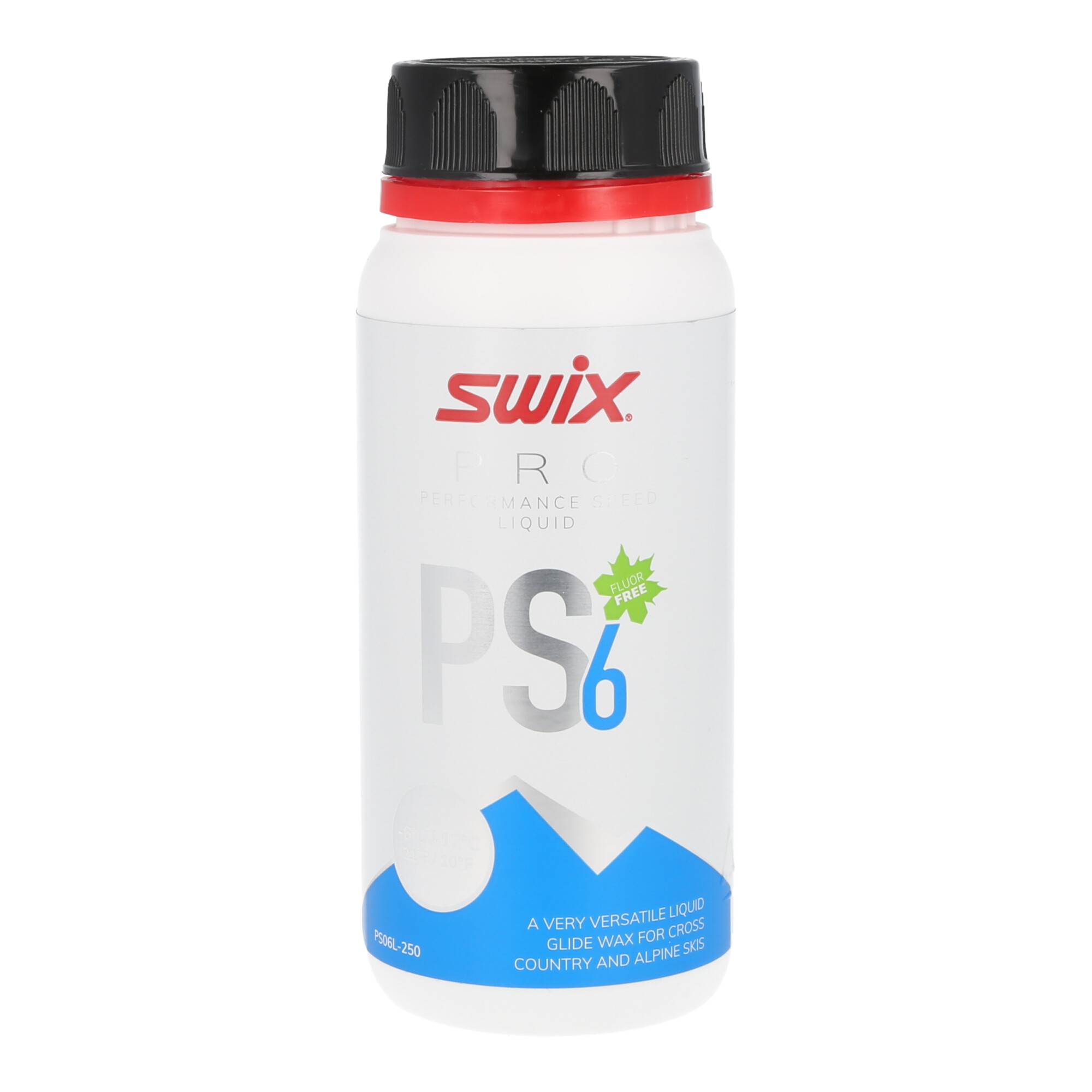 Swix PS6 Skiwachs flüssig -  liquid blue -6°C to -12°C 250ml