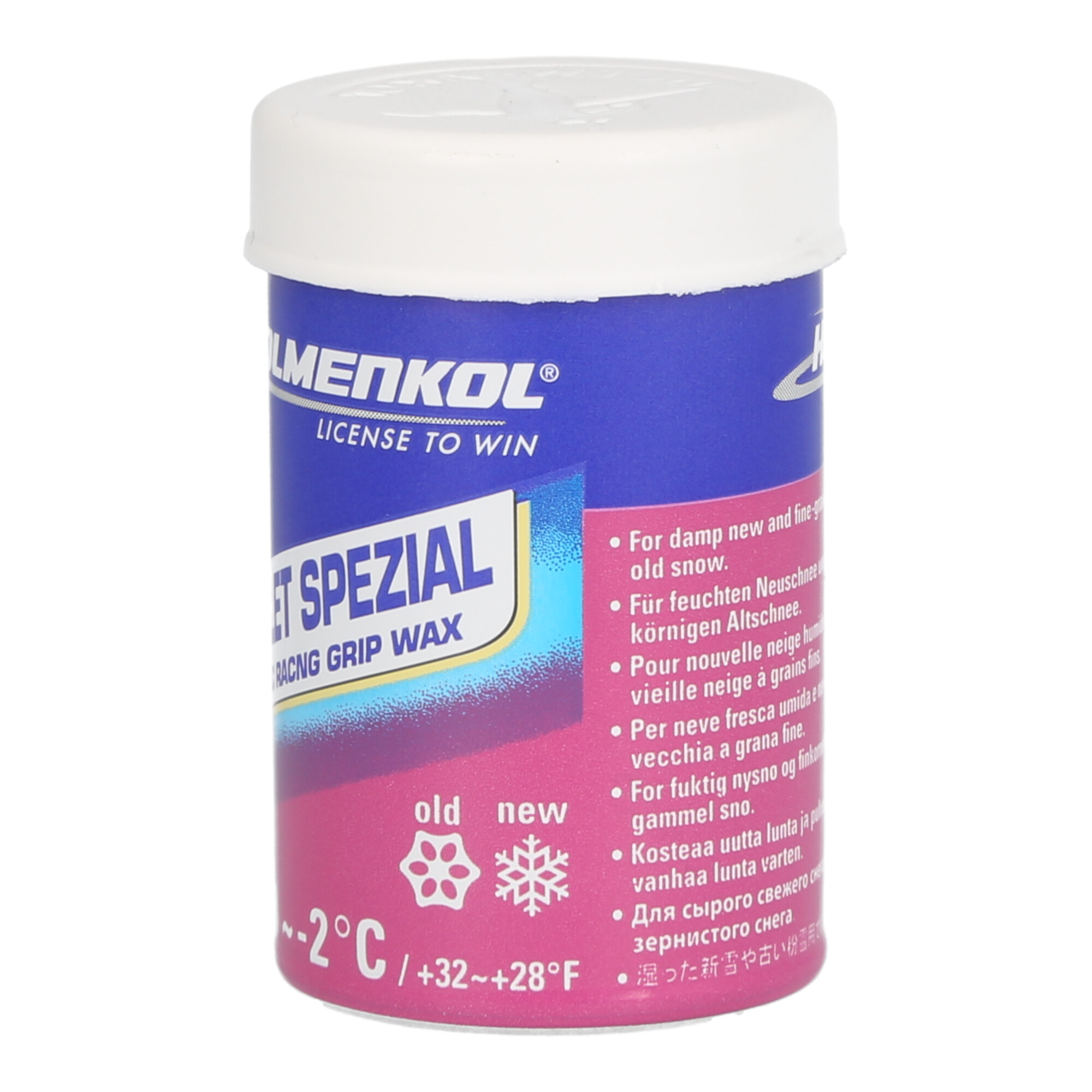 HOLMENKOL Grip Wax VIOLET SPEZIAL 0°C bis -2°C 45g