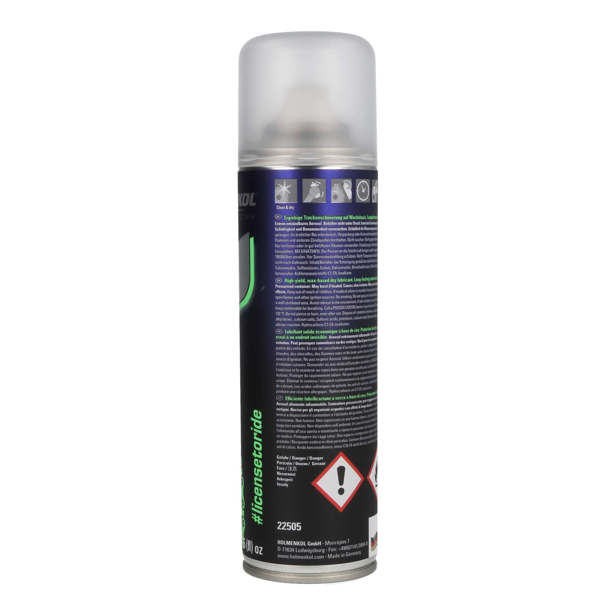 Holmenkol Chainwax 250ml Kettenwachs zur Kettenschmierung
