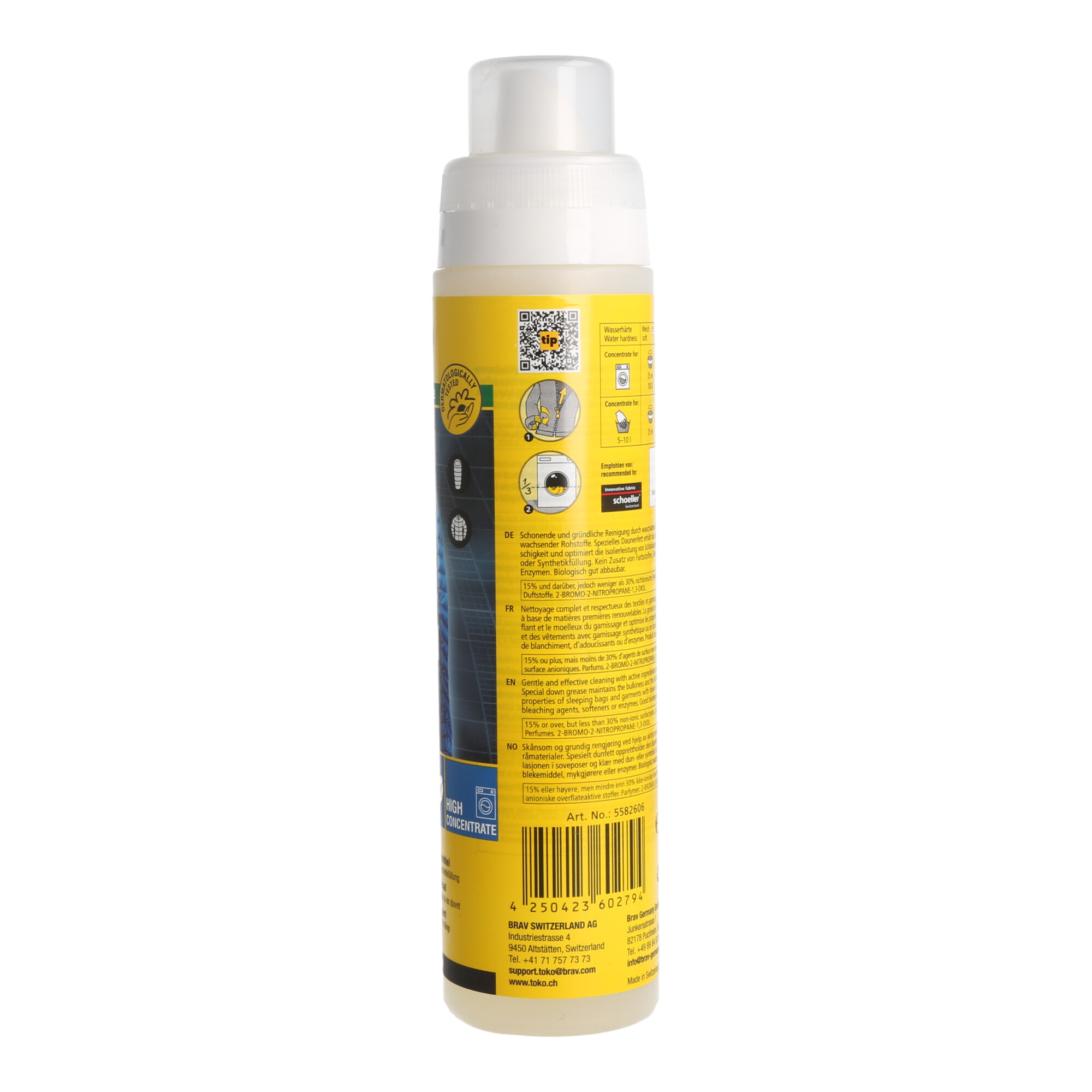 Toko Unisex Eco Down Wash, transparent, 250 ml