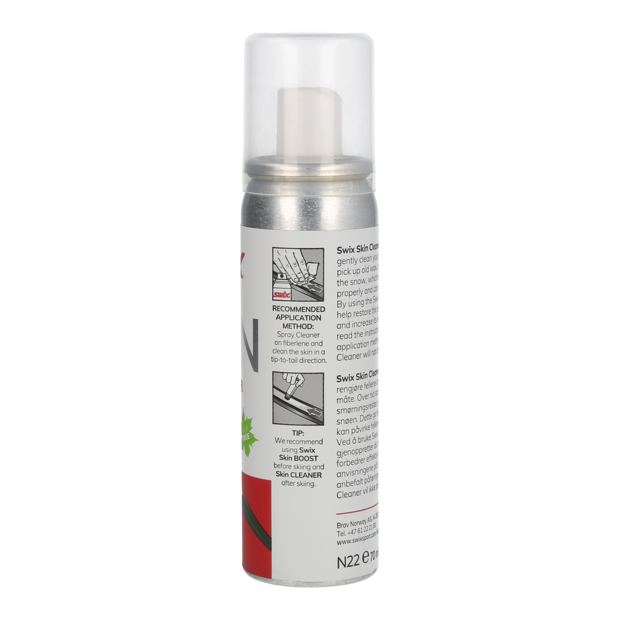 Swix Skin Cleaner, 70ml