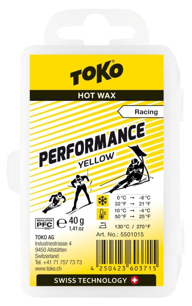 TOKO Heißwachs "PERFORMANCE", yellow - 40g