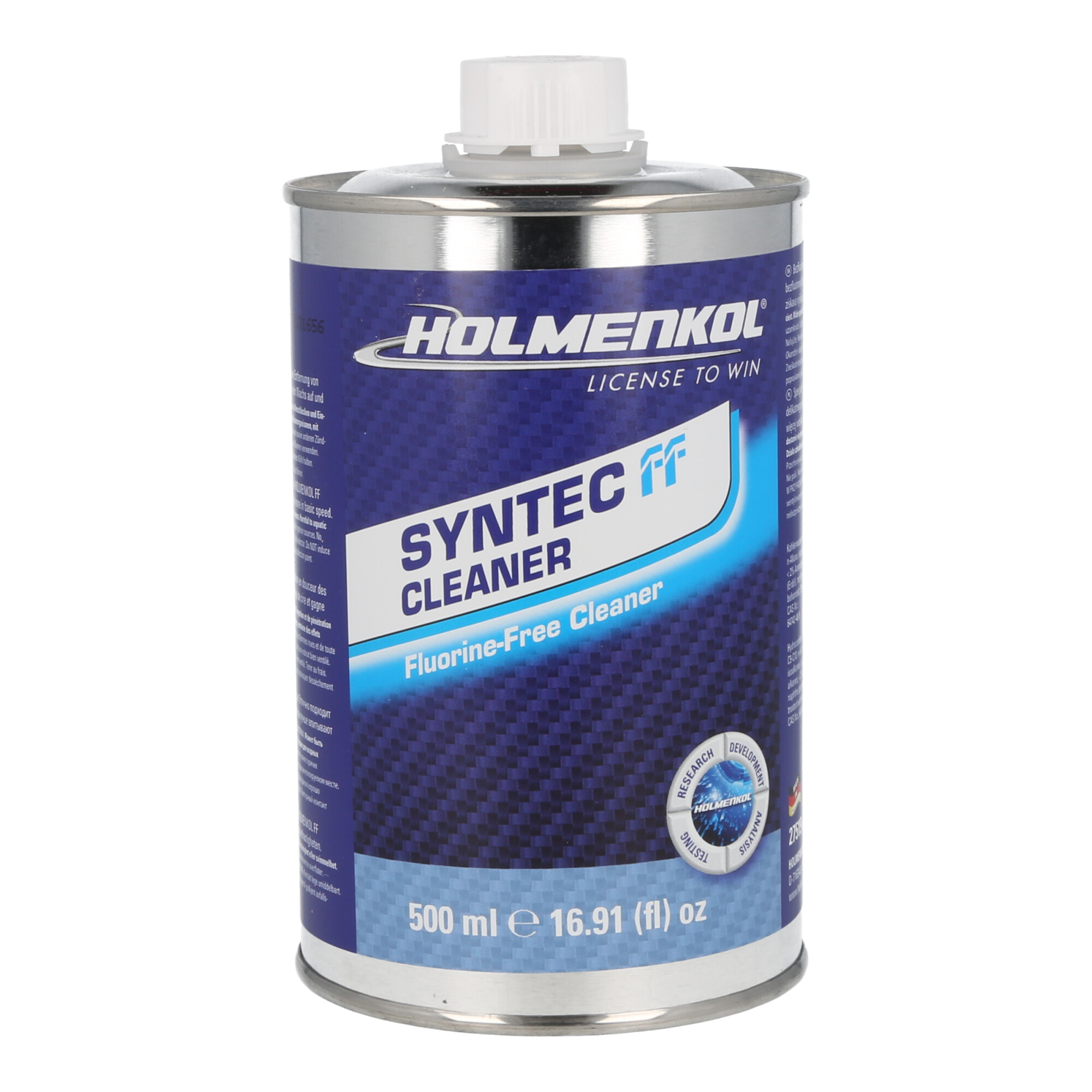 Holmenkol Syntec FF Cleaner fluorfreier Spezialreiniger und Wachsentferner für Skiwachs 500 ml