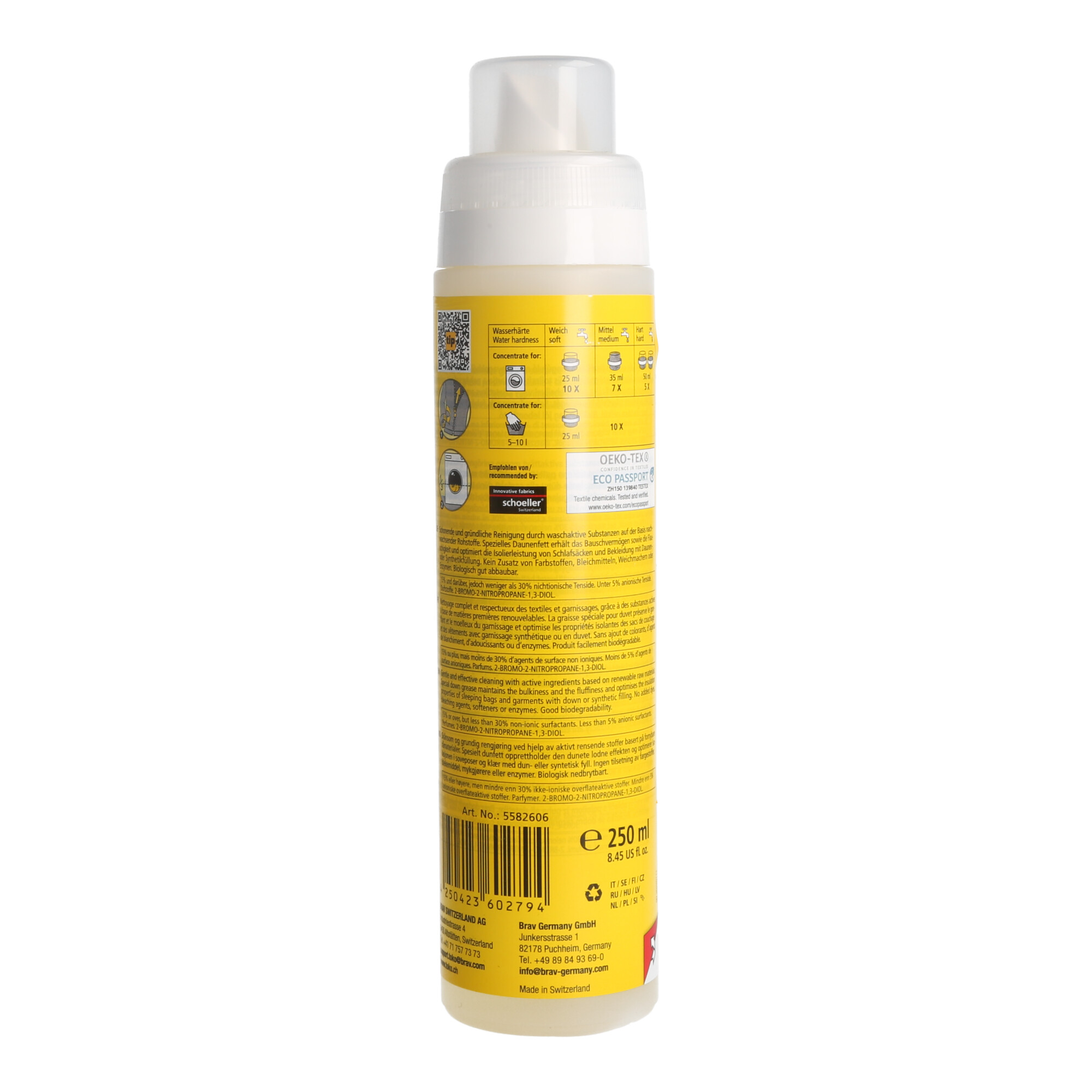 Toko Unisex Eco Down Wash, transparent, 250 ml