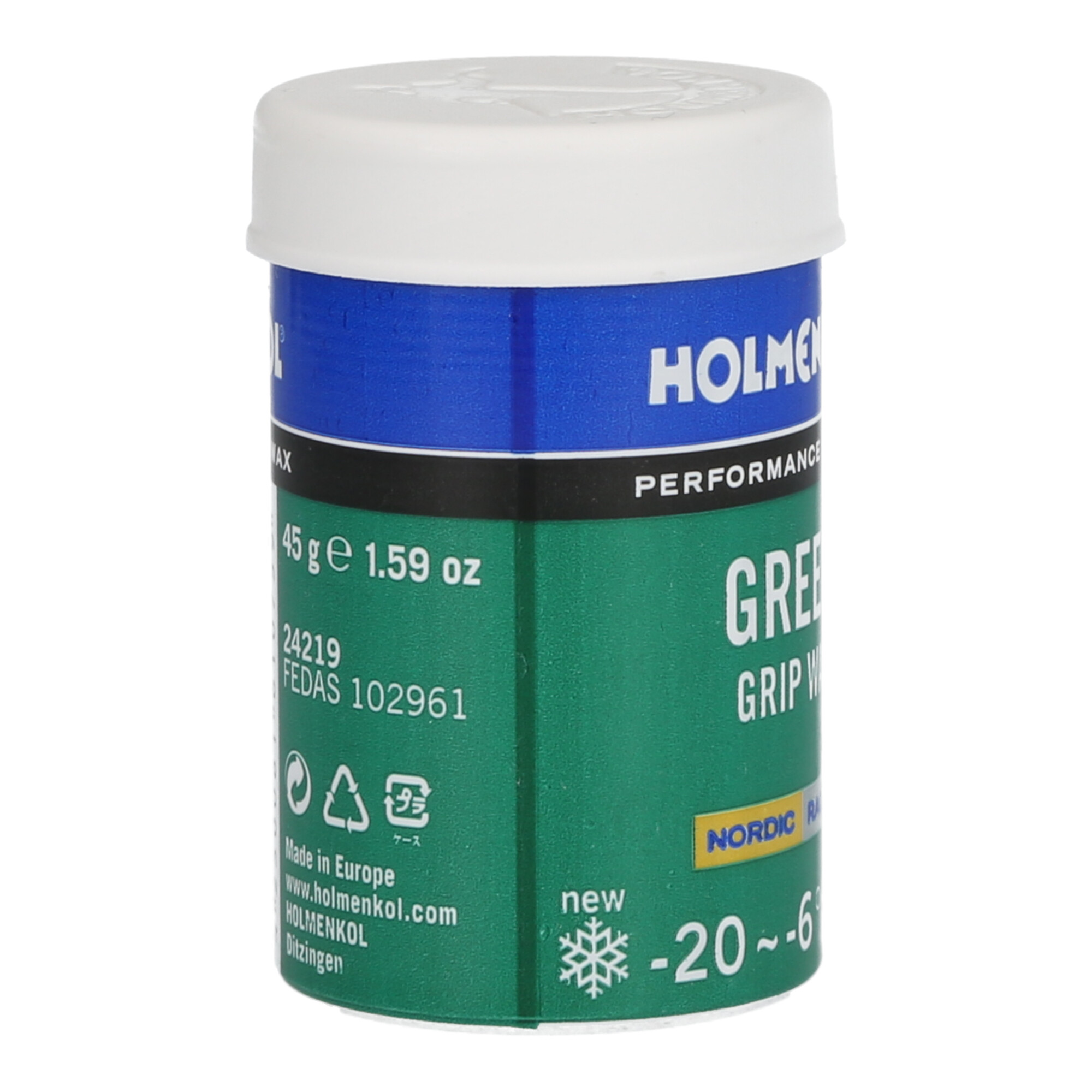 Holmenkol Grip green -6°C/-20°C 45 g