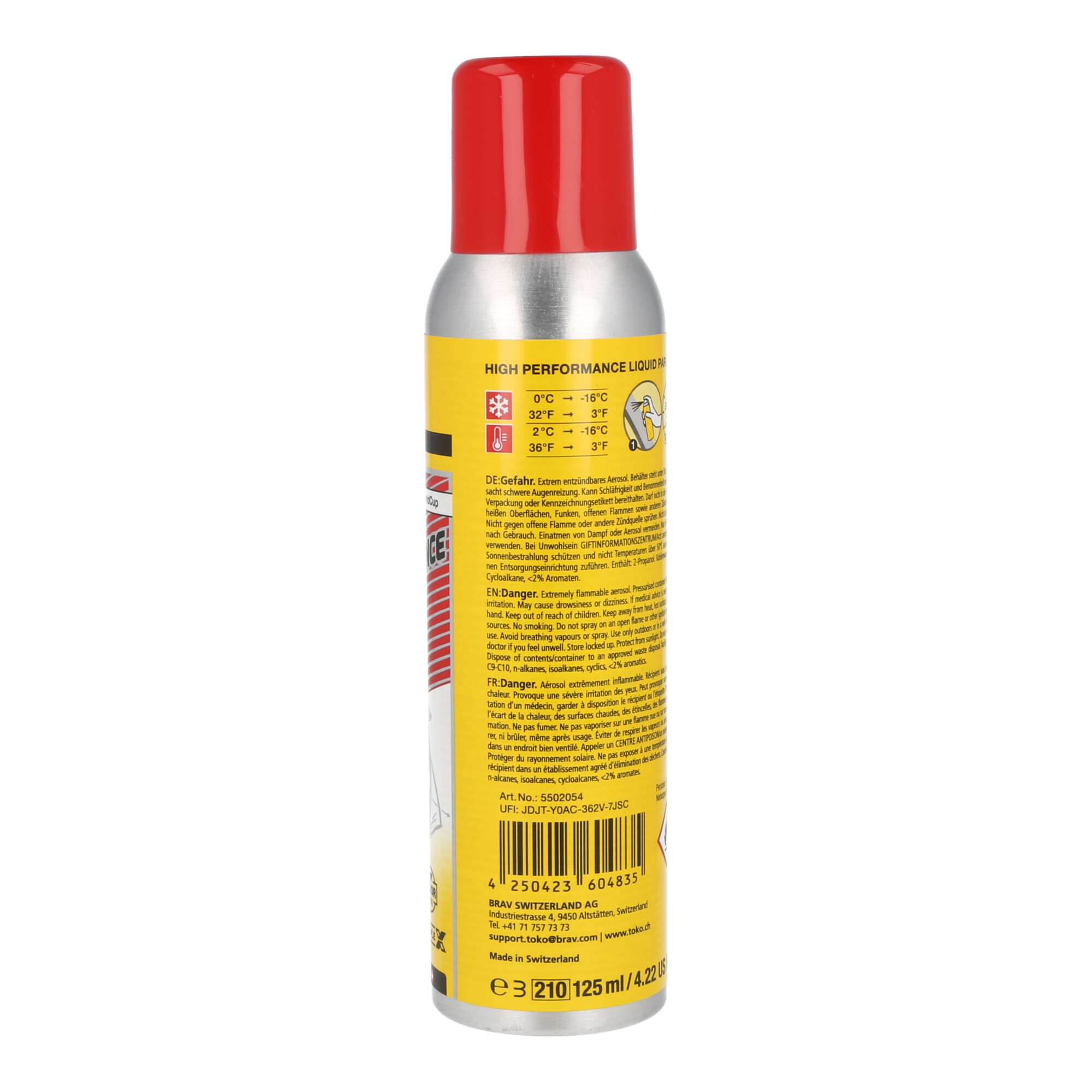 Toko High Performance Liquid Paraffin red 125ml