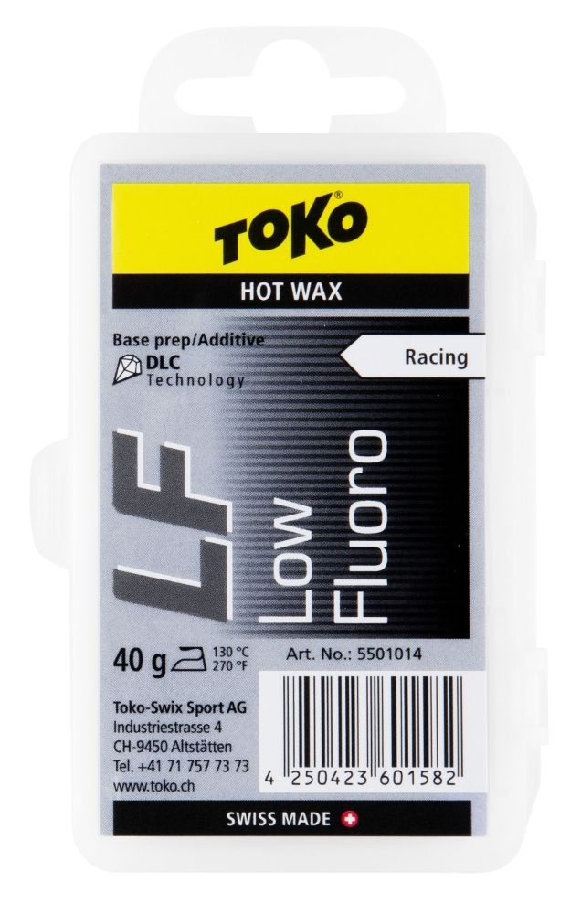 TOKO Tribloc Race Wax "Low Fluoro BLACK", 40g