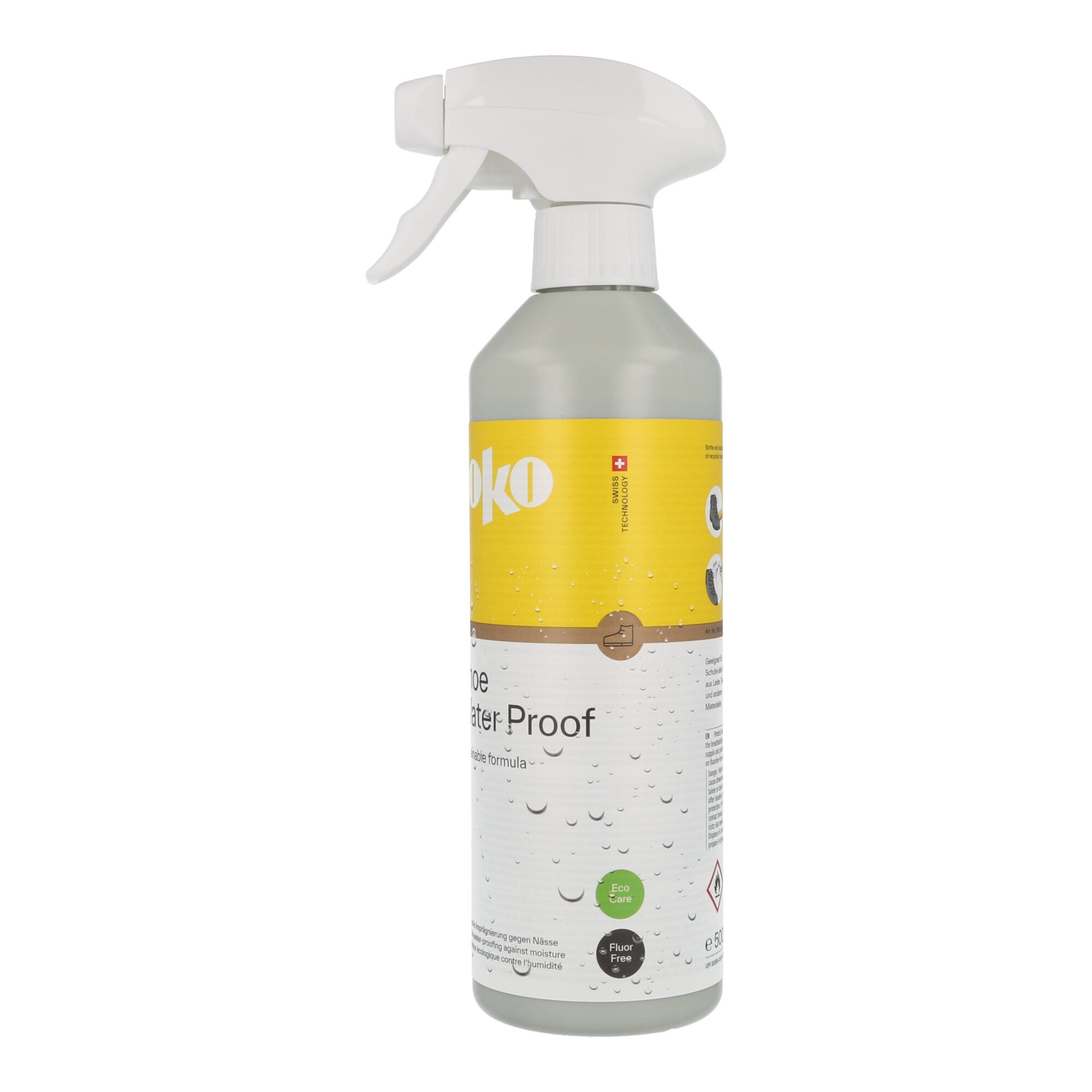 Toko Shoe Water Proof 500ml – Imprägnierspray & Pflege für Leder & Textilschuhe
